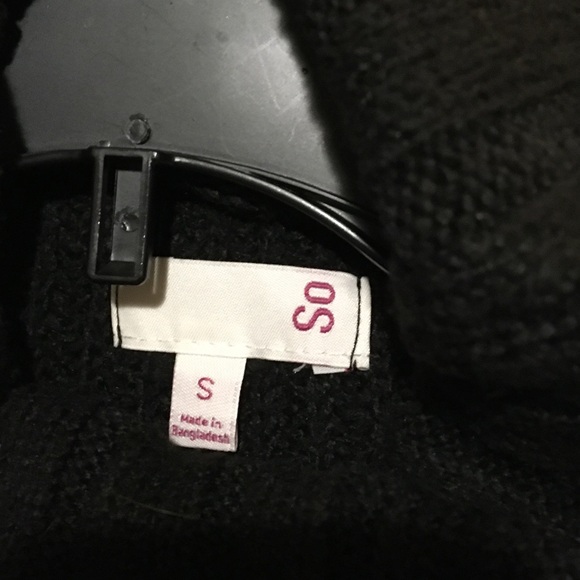 SO Sweater small black with stripes - Picture 3 of 3